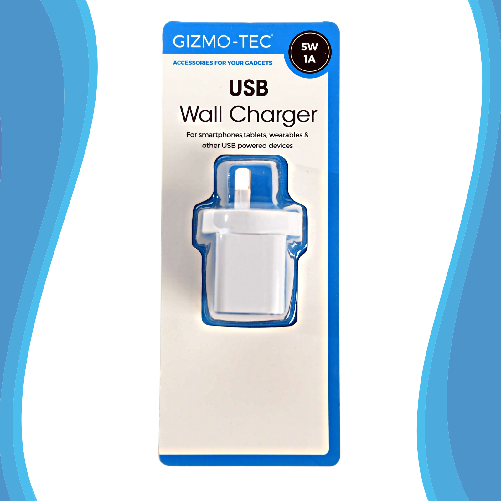 USB Wall Charger – White