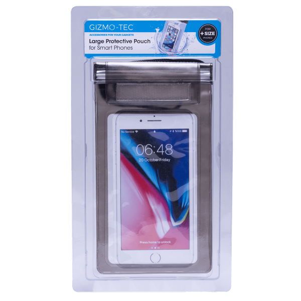 Large Smartphone Protective Pouch – Black